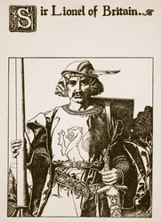 Sir Lionel de Bretaña, ilustración de 